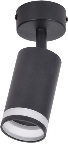 Светильник точечный IEK LIGHTING 4006 GU10 под лампу черн.  LT-USB0-4006-GU10-1-K02