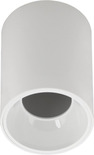Светильник точечный IEK LIGHTING 4111 GU10 накладной поворотный бел. пласт.  LT-UPB0-4111-GU10-1-K01