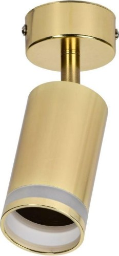 Светильник точечный IEK LIGHTING 4006 GU10 под лампу золото  LT-USB0-4006-GU10-1-K22