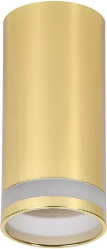 Светильник точечный IEK LIGHTING 4005 GU10 накладной под лампу золото  LT-UPB0-4005-GU10-1-K22