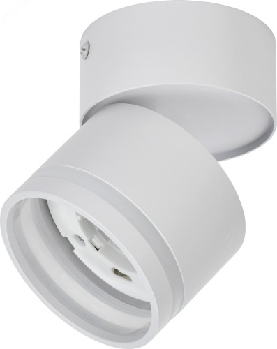 Светильник точечный IEK LIGHTING 4034 GX53 бел.  LT-USB0-4034-GX53-1-K01