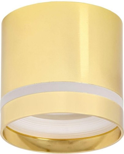 Светильник точечный IEK LIGHTING 4016 GX53 накладной под лампу золото  LT-UPB0-4016-GX53-1-K22