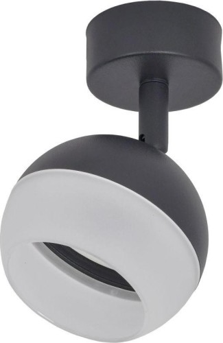 Светильник точечный IEK LIGHTING 4011 GX53 под лампу черн.  LT-USB0-4011-GX53-1-K02
