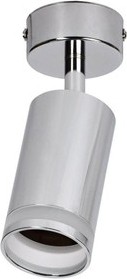 Светильник точечный IEK LIGHTING 4006 GU10 под лампу хром  LT-USB0-4006-GU10-1-K23