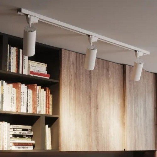 Светильник трековый GAUSS TR081 цилиндр 16w 1680lm 4000k 180-220v ip20 65*206мм бе - изображение 5