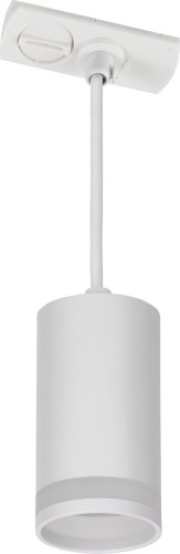 Светильник трековый IEK LIGHTING 4117 GU10 декоративный подвесной бел LT-UCB0-4117-GU10-1-K01