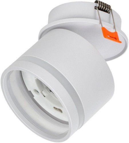 Светильник трековый IEK LIGHTING 4033 GX53 встраиваемый поворотный бел.  LT-UVB0-4033-GX53-1-K01
