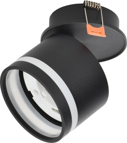 Светильник трековый IEK LIGHTING 4033 GX53 встраиваемый поворотный черн.  LT-UVB0-4033-GX53-1-K02