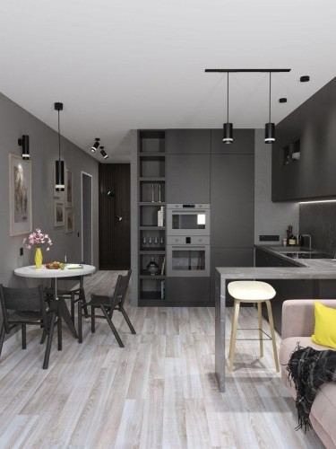 Светильник трековый IEK LIGHTING 4116 GU10 декоративный поворотный черн.  LT-USB0-4116-GU10-1-K02 - изображение 2