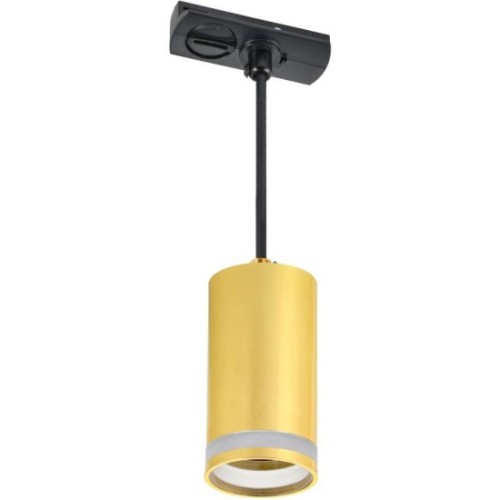 Светильник трековый IEK LIGHTING 4117 GU10 декоративный подвесной золото  LT-UCB0-4117-GU10-1-K22