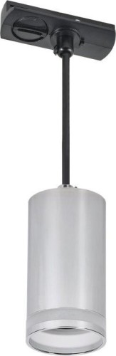Светильник трековый IEK LIGHTING 4117 GU10 декоративный подвесной хром  LT-UCB0-4117-GU10-1-K23