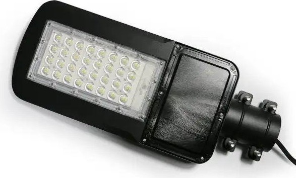 Светильник уличный GAUSS Qplus 100w 12000lm 5000k 120-260v ip65 455*180*49мм черн 629535300