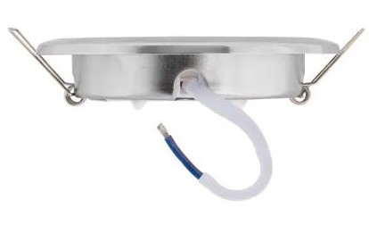 Светильник встраиваемый REXANT 608-002 GX53 хром, пластиковое кольцо - изображение 2