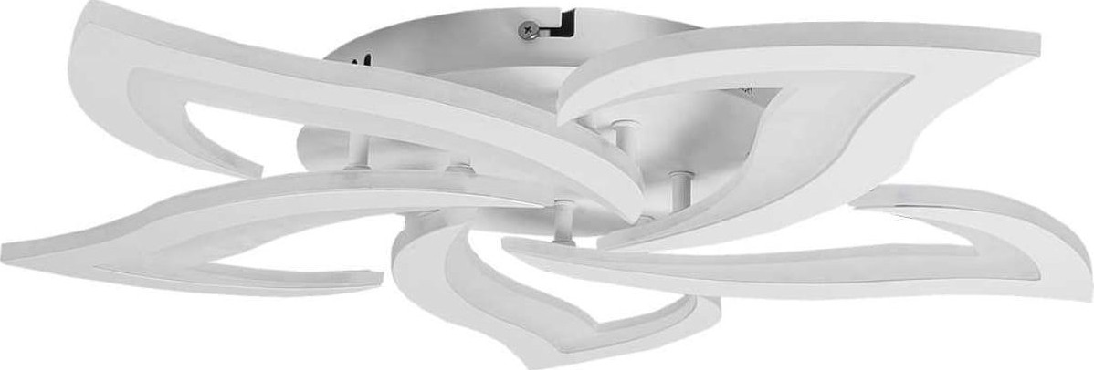 Светодиодная диммируемая люстра  GLANZEN LED-0060-STAR-white с пультом управления