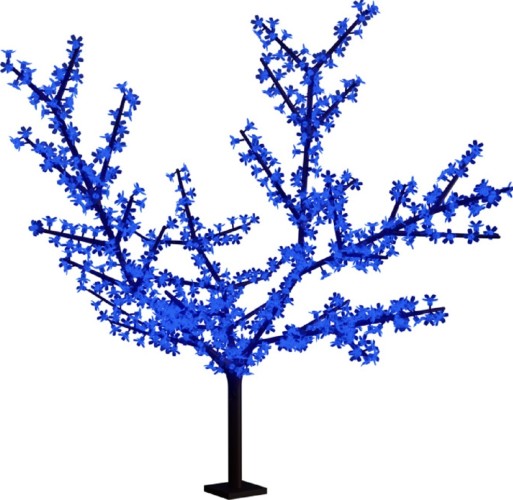Светодиодное дерево Сакура Neon-Night 531-103 высота 1,5м, диаметр кроны 1,8м, синие светодиоды
