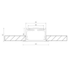 Алюминиевый профиль SWG Design LED LE 6332, 2500 мм, анодированный 010358 - изображение 16