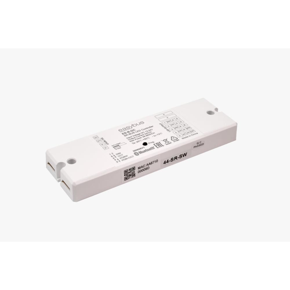 Контроллер SWG EASYBUS для светодиодной ленты 5 в 1 (монохромный, CCT, RGB/RGBW, RGB+CCT), 5x4A 0074