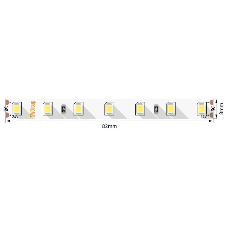 Лента светодиодная SWG PRO SWG2P80 005848