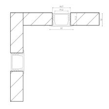 Профиль алюминиевый SWG RC-2212 002452 - изображение 4