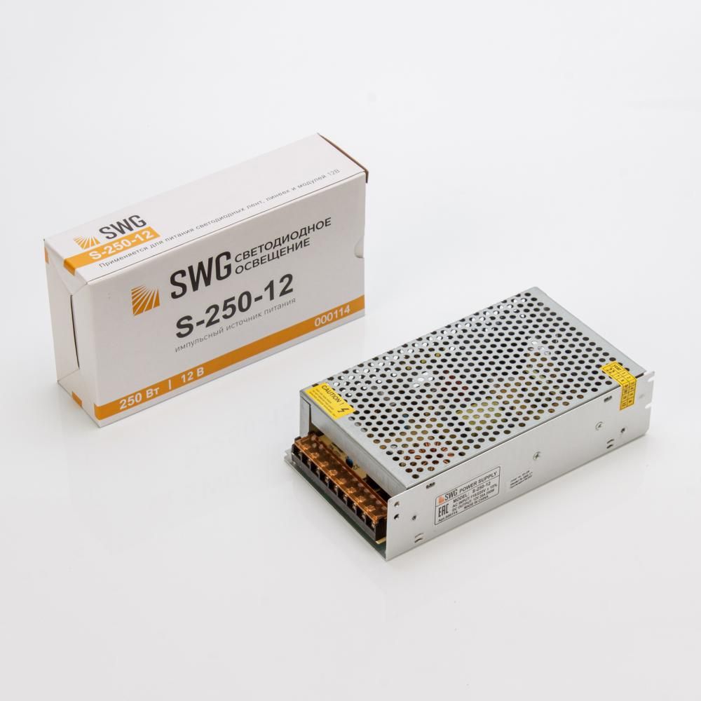 Блок питания SWG S-250-12 000114