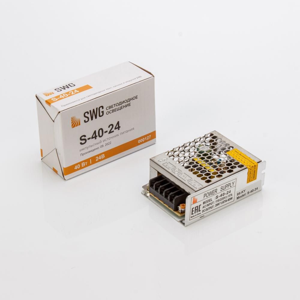 Блок питания SWG S-40-24 000127