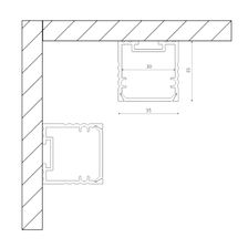 Профиль алюминиевый SWG SF-3535 001763 - изображение 7
