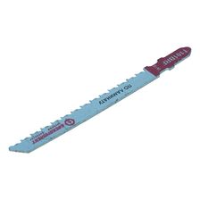 Пилки для лобзика по ламинату T101BRF, 5 шт, 100х74мм, шаг зуба 2,5мм, чистый обратный рез, BIM, БОЕ - изображение 4