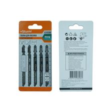 Пилки для лобзика по дереву T111C, 5 шт, 100х75мм, шаг зуба 3мм, быстрый прямой рез, HCS, Sturm! - изображение 6