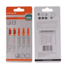 Пилки для лобзика по металлу T118A, 2 шт, 76х51мм, шаг зуба 1,2мм, прямолинейный чистый рез, BIM, St - изображение 2