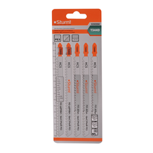 Пилки для лобзика по дереву T344D, 5 шт, T344D, 152х126мм, шаг зуба 4мм, быстрый рез, HCS, Sturm! - изображение 4