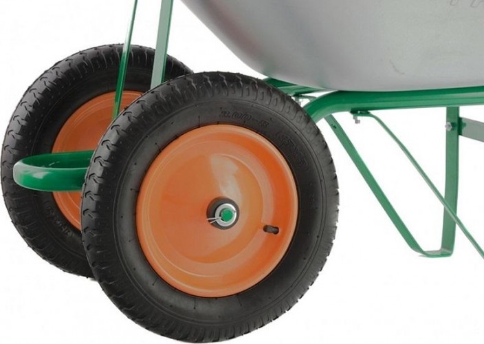 Тачка садовая PALISAD 689225 2-х колесная, 170 кг, 78 л. - изображение 5