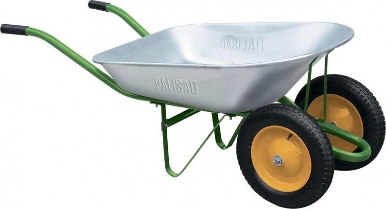 Тачка садовая PALISAD 689225 2-х колесная, 170 кг, 78 л. - изображение 2