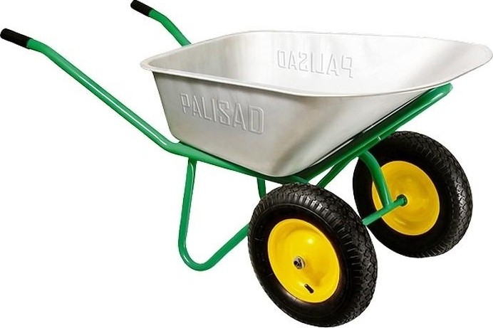 Тачка садово-строительная PALISAD 689233 2-х колесная, 320 кг, 100 л. - изображение 2