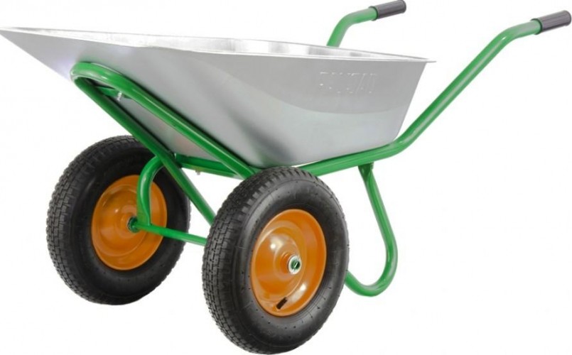 Тачка садово-строительная PALISAD 689233 2-х колесная, 320 кг, 100 л.