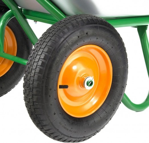 Тачка садово-строительная PALISAD 689233 2-х колесная, 320 кг, 100 л. - изображение 4