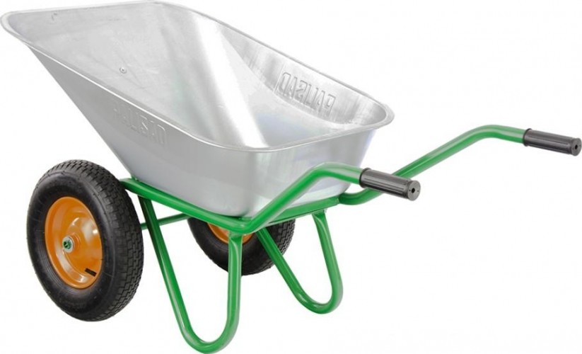 Тачка садово-строительная PALISAD 689233 2-х колесная, 320 кг, 100 л. - изображение 3