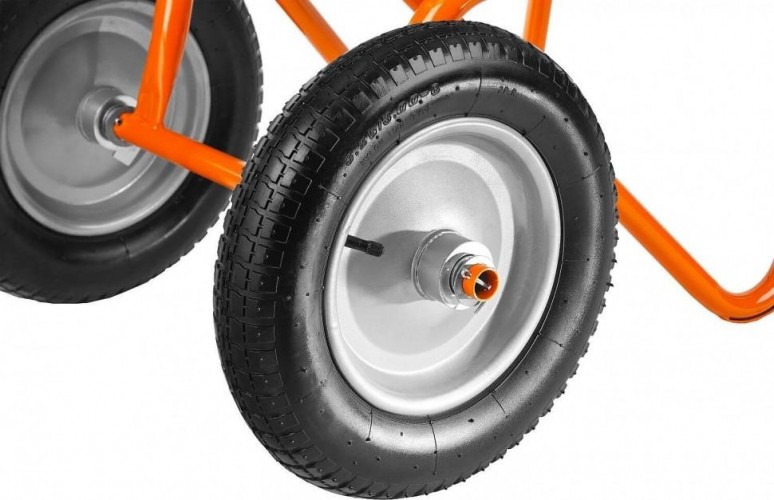 Тачка строительная Сибин СТ-22 двухколесная, 200 кг 39905_z01 - изображение 5