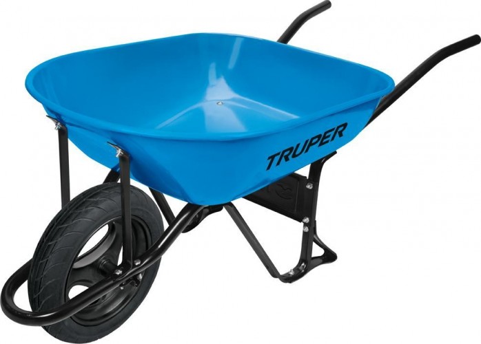 Тачка строительная TRUPER CAT-50FF 10252 одноколесная 10252/р