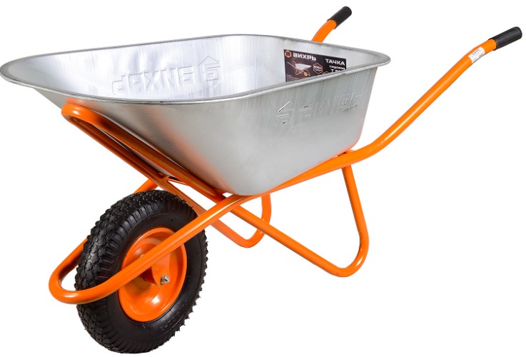 Тачка строительная ВИХРЬ Т  90-1 73/7/4/3