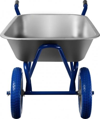 Тачка строительная ЗУБР ПТ-300 ПРОФЕССИОНАЛ двухколесная, 240 кг 39911_z01 - изображение 3