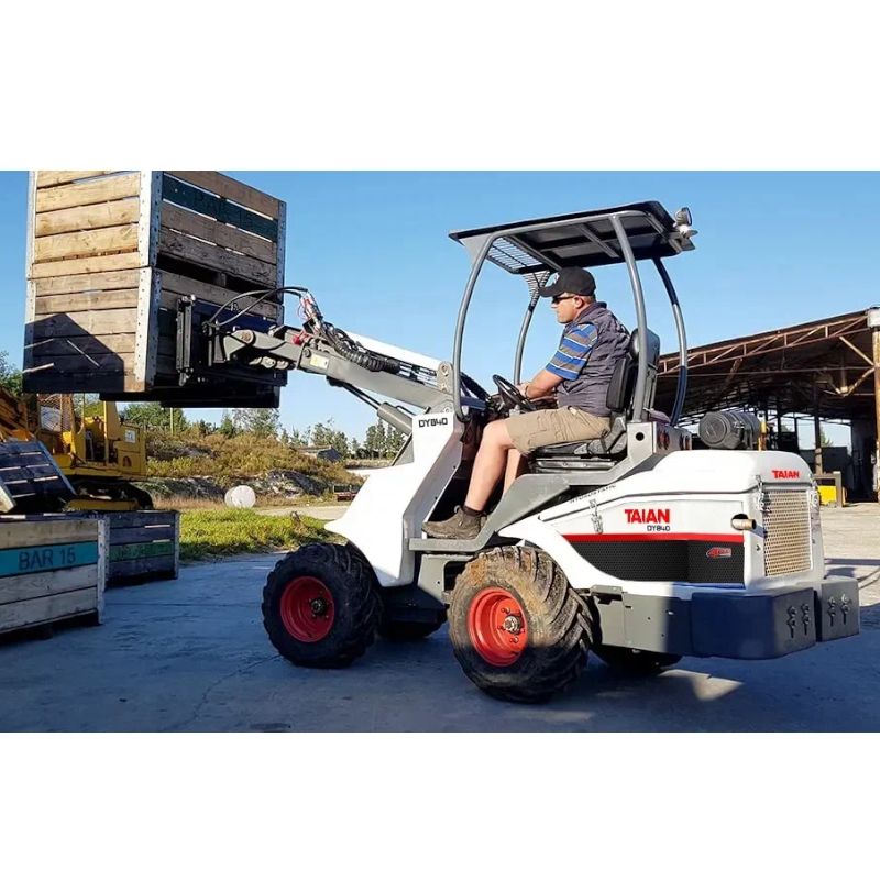 Шарнирно-сочленённый мини-погрузчик Taian Premium DY840 - изображение 3