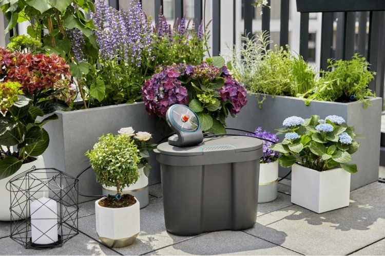 Таймер GARDENA  подачи воды на солнечной батарее с интегрированным насосом aquabloom и резервуаром д 13301-20.000.00 - изображение 4