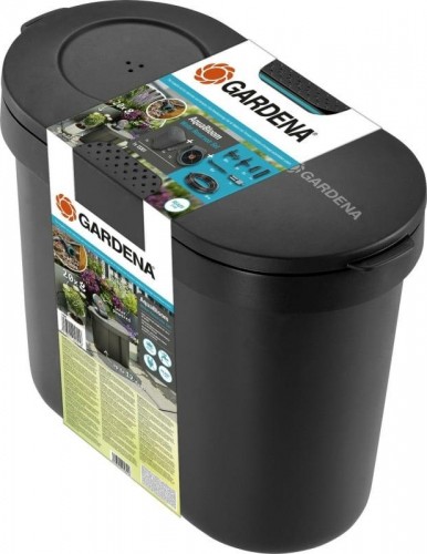 Таймер GARDENA  подачи воды на солнечной батарее с интегрированным насосом aquabloom и резервуаром д 13301-20.000.00 - изображение 3