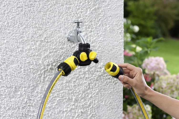 Таймер KARCHER 2.645-199.0 Распределитель для крана с 2 выходами - изображение 2