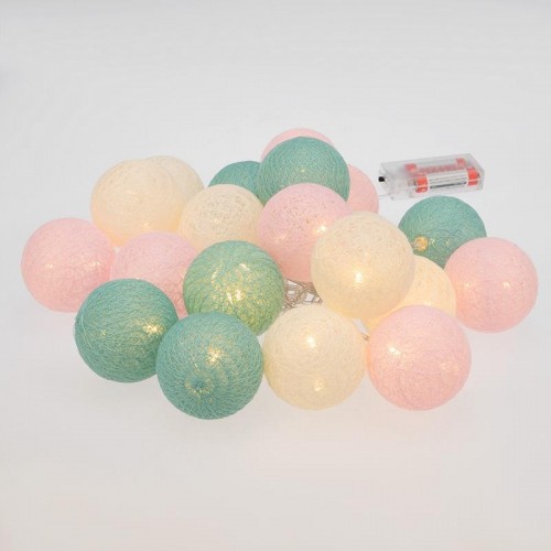 Тайские фонарики Neon-Night Перламутр 3,5 м прозрачный ПВХ, 20LED теплый белый 303-078