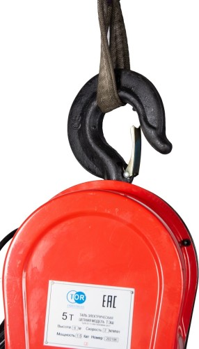 Таль электрическая цепная TOR DHP 5т  6м 1285062 1285062 - изображение 5