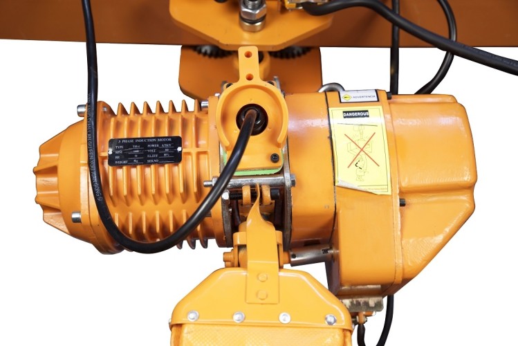 Таль электрическая цепная TOR ТЭЦС стационарная (HHBD05-02) 5,0 т 12 м 380B 1004086 - изображение 4