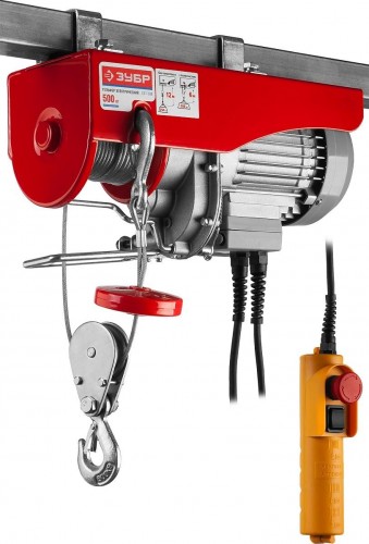 Таль электрическая ЗУБР МАСТЕР  500/250 кг ЗЭТ-500 - изображение 2