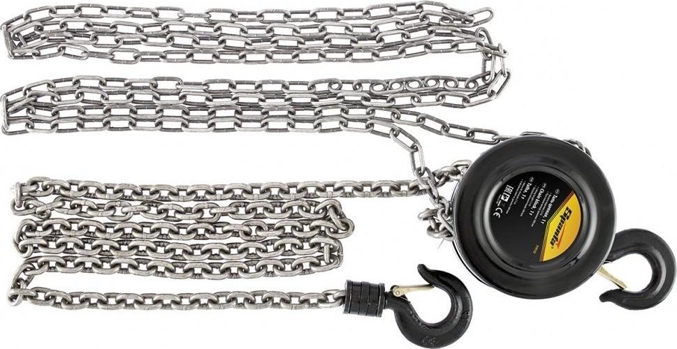 Таль цепная Sparta 2 т h подъема 2,5 м, между крюками 380 мм 519165 519165