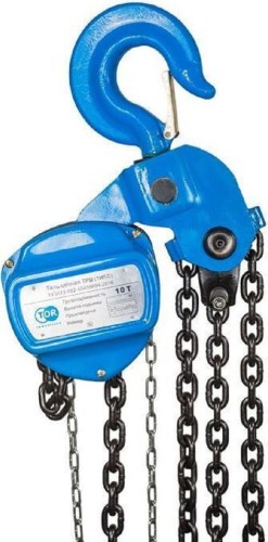 Таль цепная TOR ТРШ C 10ТХ18М ручная, шестеренная 1046315